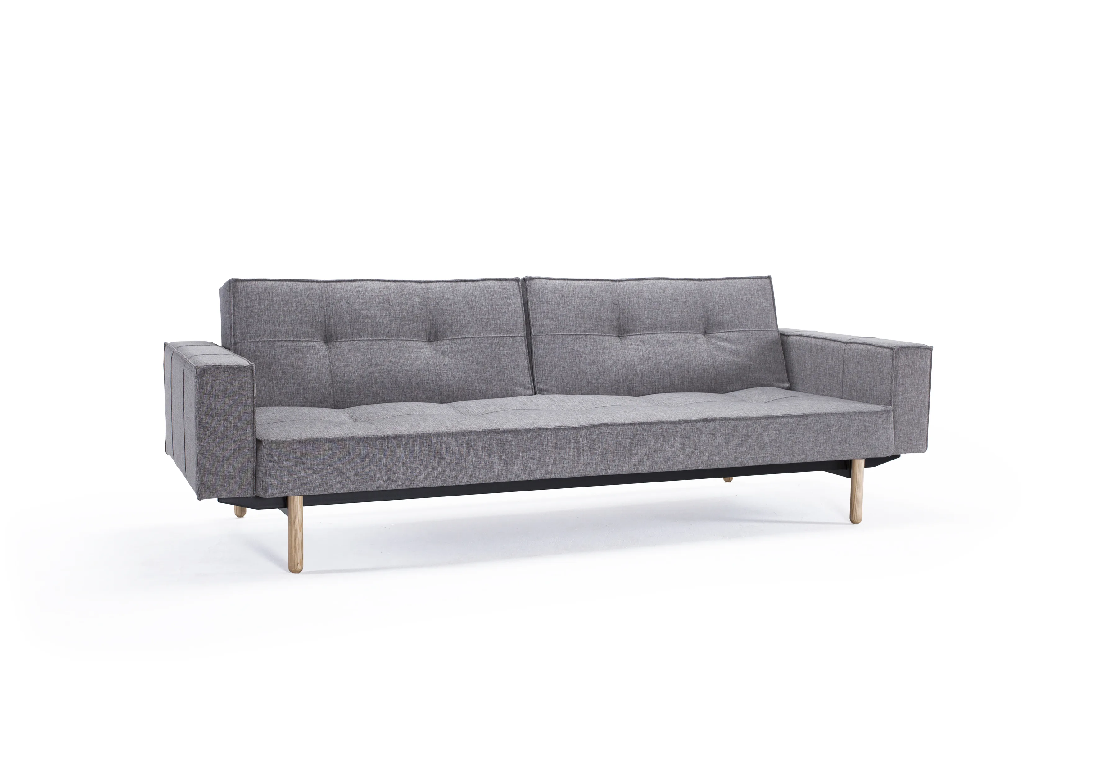 ISTYLE-2015-SPLITBACK-SOFA-BED-ARMS-LIGHT-STEM-WOOD-515-MIXED-DANCE-GREY-SOFA-POSITION schlafsofas-schlafsofas-schlafsofa splitback stem mit armlehnen dess. 515.jpg
