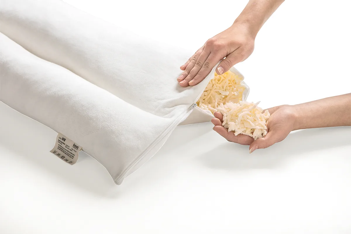 CHIROPILLO_ENTNAHME-FUELLUNG Chiropillo Med Dormiente Füllkissen Naturlatex Entnahme Füllung