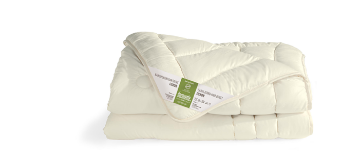 LUXOR ALL SEASON, feines Kamelflaumhaar, B: 135cm, L: 200cm